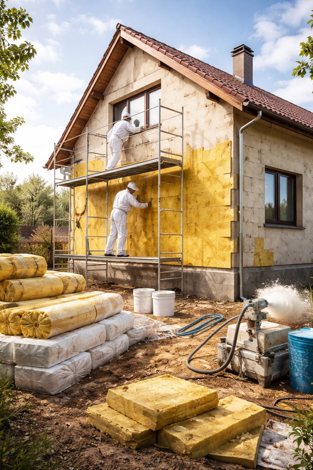 Профессиональное утепление домов в Баксане — тепло, надежность, экономия
