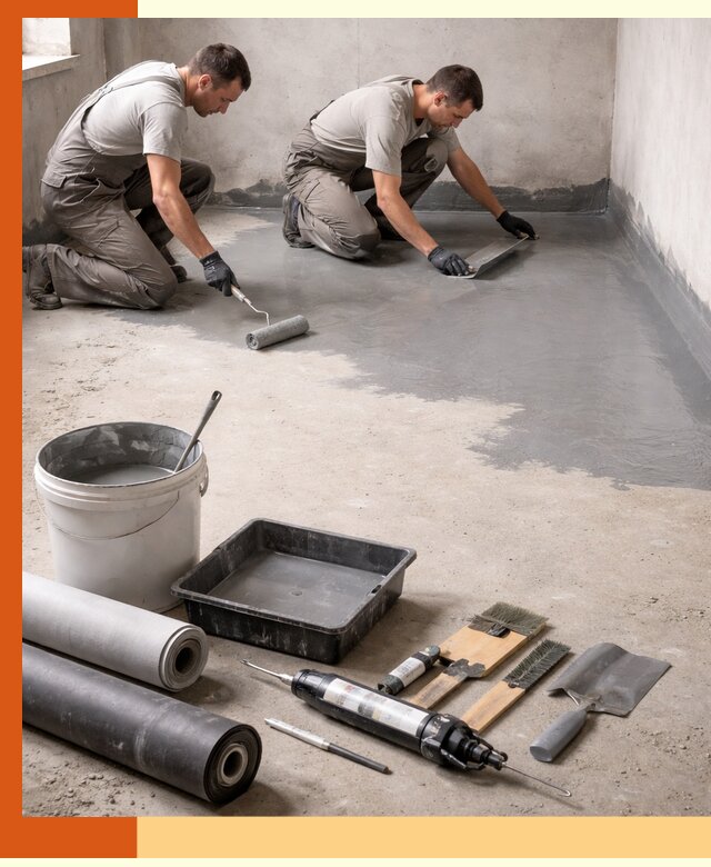 Гидроизоляция пола в Баксане — надежная защита от влаги и протечек